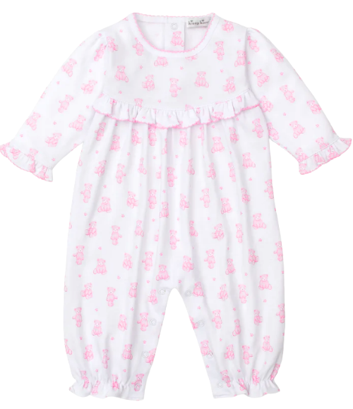 Kissy Teddy Bear Time Pink Playsuit