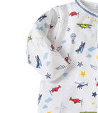 Kissy Preemie Aviators Footie