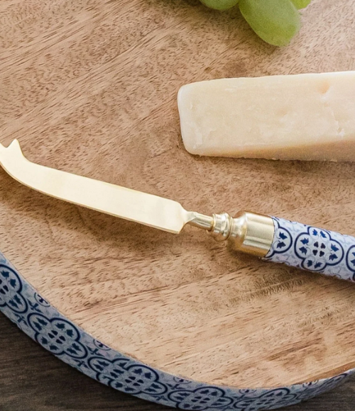 Pronged Cheese Knife - Moroccan Pronged Cheese Knife - Moroccan
