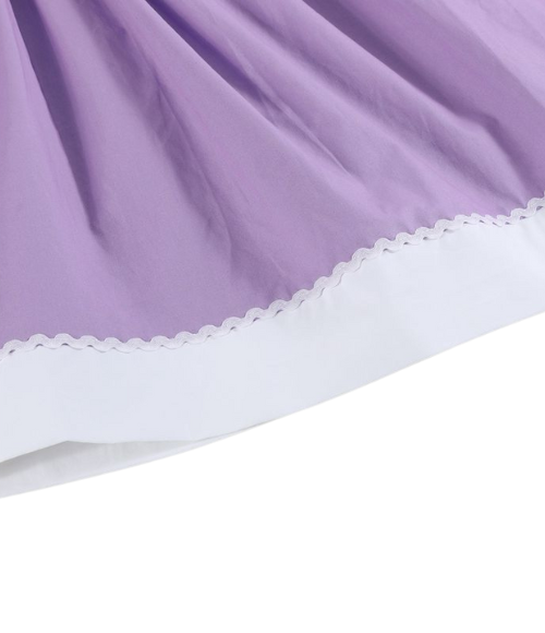 Purple Smocked Easter Bunny Dress