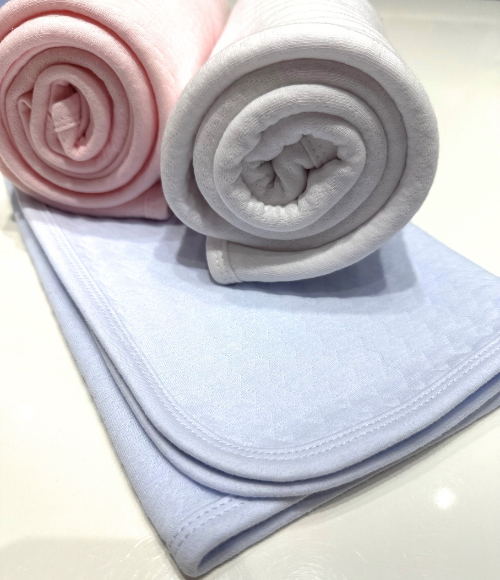 Quilted Burp, Bib & Baby Blanket
