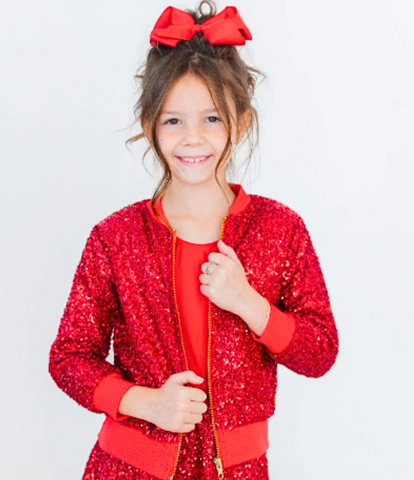 Red Sequin Jackets