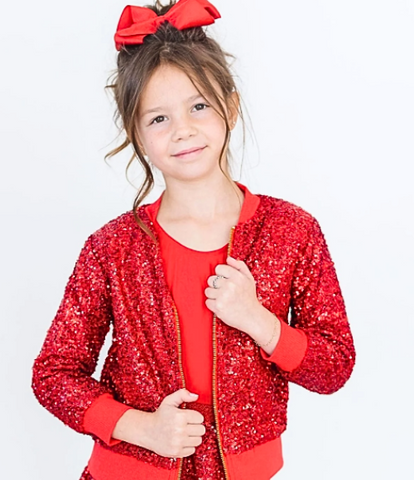 Red Sequin Jackets
