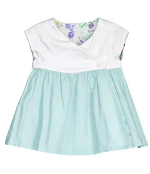 Spring Floral Reversible Dress