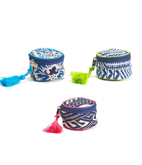 Round Zip Pouches Round Zip Pouches