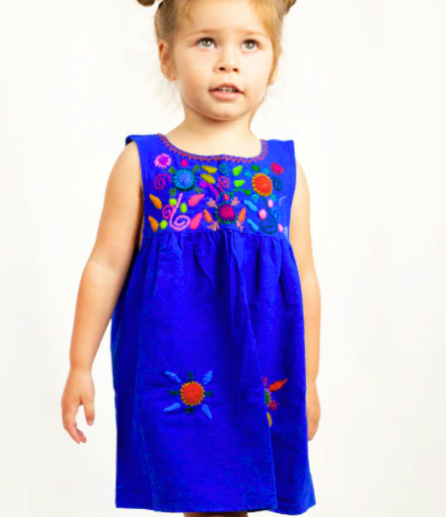 Jardinita Baby Fiesta Dress-Multiple Colors