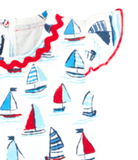 Sailboat Toddler T-Shirt Dress