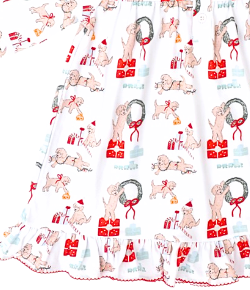 Santa Paws Gift Gown