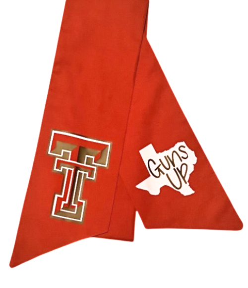 Laminate Collegiate Wreath Sashes