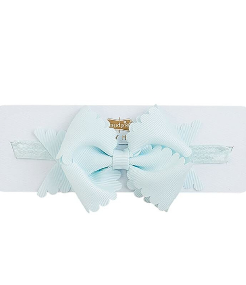 Scallop Bow Headbands
