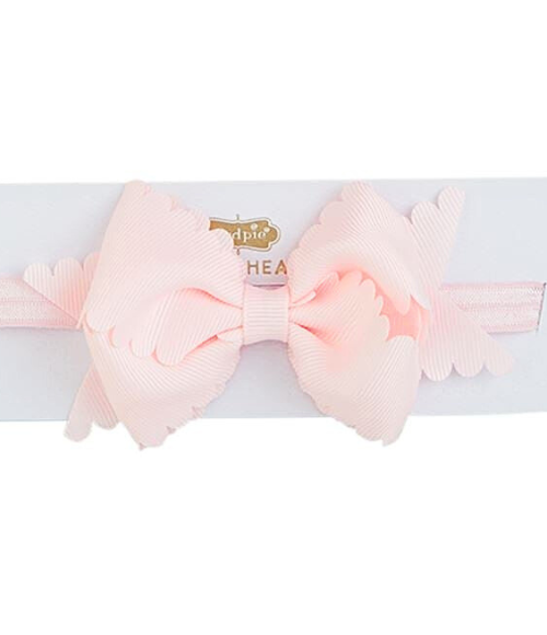 Scallop Bow Headbands