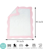 Scallop Edge Baby Quilt