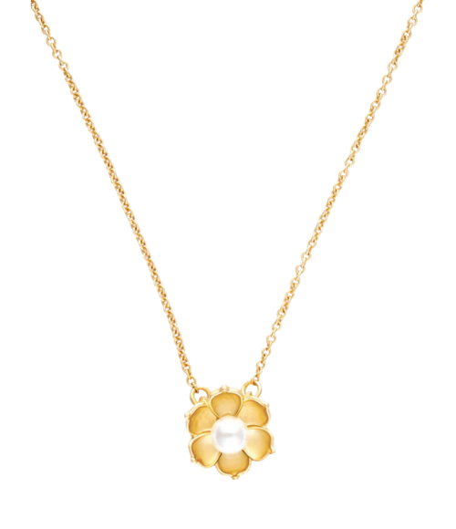 Bloom Magnolia Flower 18" Necklace