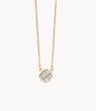 Blessed Crystal Clover 16-18" Necklace