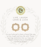 Luck Quatrefoil Stud Earrings