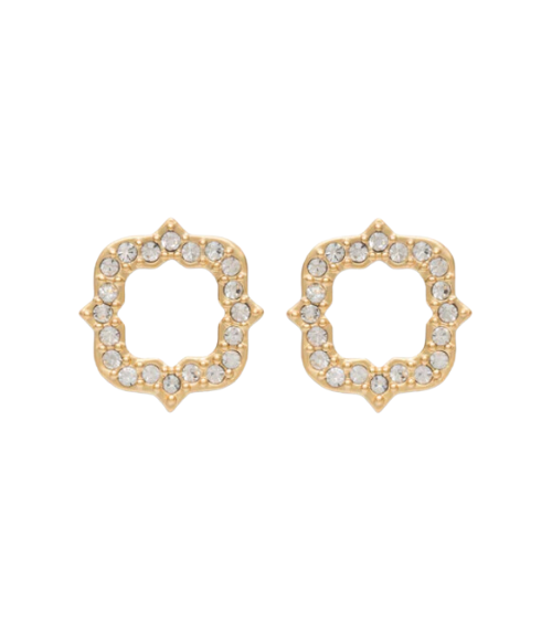 Luck Quatrefoil Stud Earrings