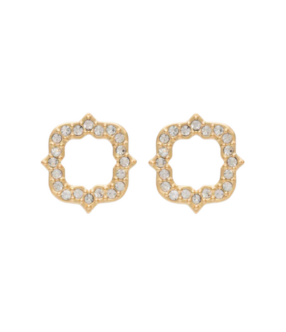 Luck Quatrefoil Stud Earrings