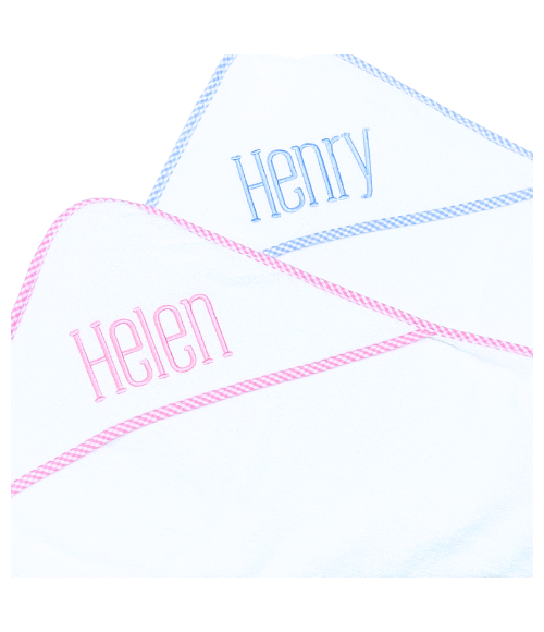 Gingham Hooded Towels Gingham Hooded Towels
