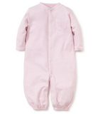 Kissy Pink Stripes Convertible Gown & Hat Set