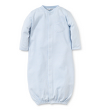 Kissy Blue Stripe Mommy Gown & Robe