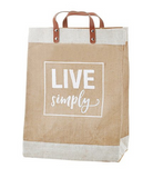 Live Simply Market Tote