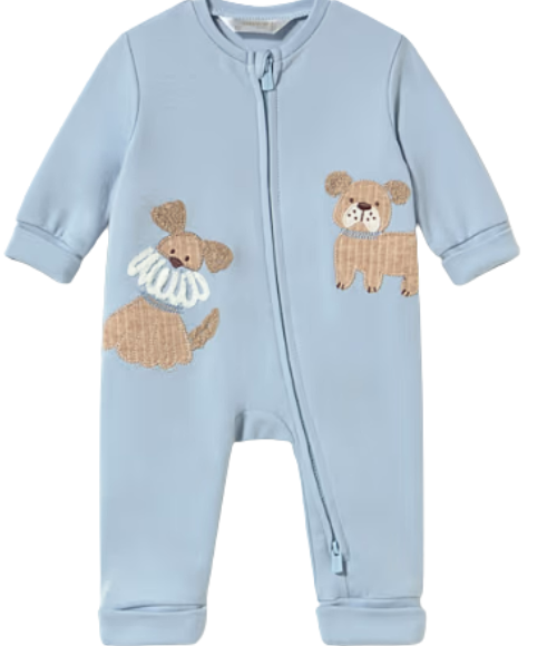 Sky Puppy Convertible Foot Romper