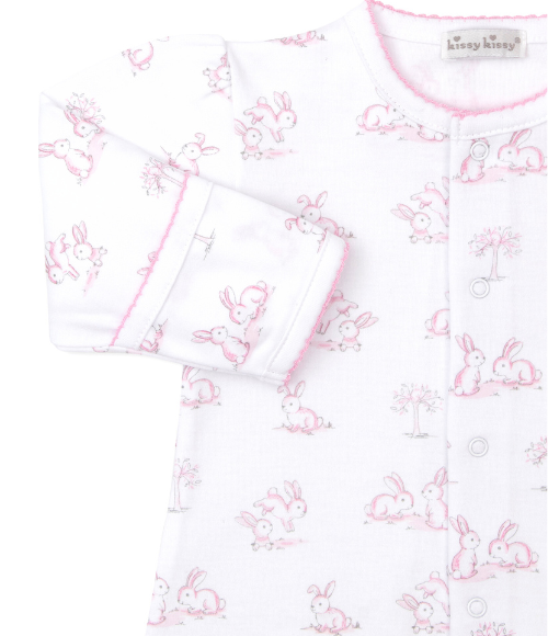 Kissy Springtime Pink Bunny Convertible Gown Set