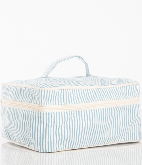 Striped Train Case