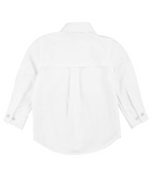 White Long Sleeve Fishing Shirt