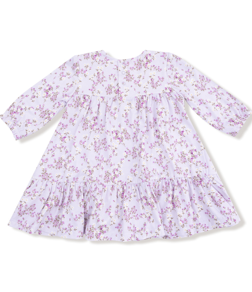 Sweet Floral Smocked Dress & Leggings