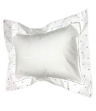 Swiss Dot Hemstitched Border Baby/Boudoir Pillows