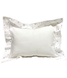 Swiss Dot Hemstitched Border Baby/Boudoir Pillows