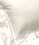 Swiss Dot Hemstitched Border Baby/Boudoir Pillows