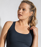 Plus Strappy Criss Cross Back Sports Bralette