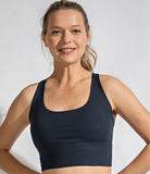 Plus Strappy Criss Cross Back Sports Bralette