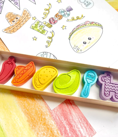 Taco Time Crayons Gift Set