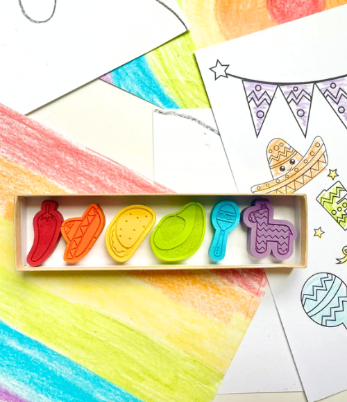 Taco Time Crayons Gift Set