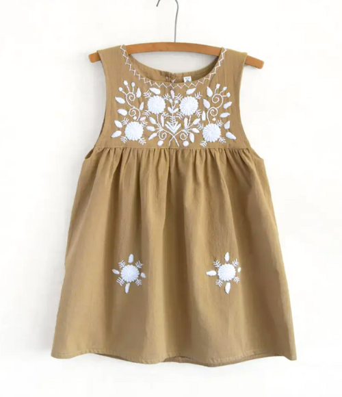 Jardinita Baby Fiesta Dress-Multiple Colors