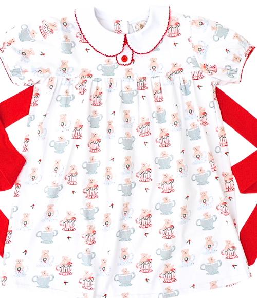 Teddy Bear Tea Party Dress