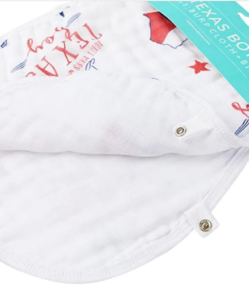 Texas Boy Organic Swaddle Blanket