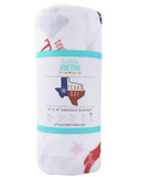 Texas Boy Organic Swaddle Blanket