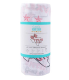 Texas Girl Organic Swaddle Blanket
