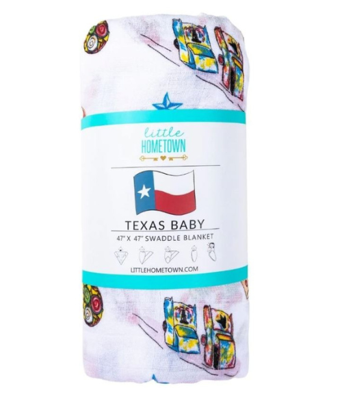 Texas Baby Organic Swaddle Blanket