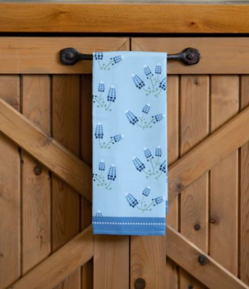 Texas Bluebonnets Tea Towels