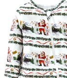 Ticket Please Holiday Zipper Footie