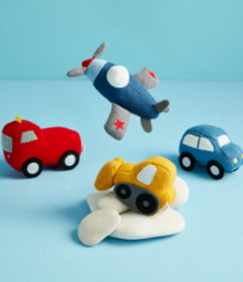 Transportation Rattle Collection