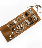 Leather Travel Cord Rolls