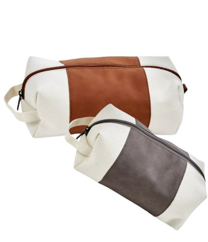 Leatherette & Canvas Travel Gear