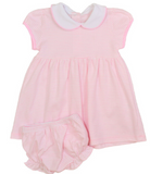 Bambinos Trinity Twirl Dress - SS Pink Stripe (5T & Up)