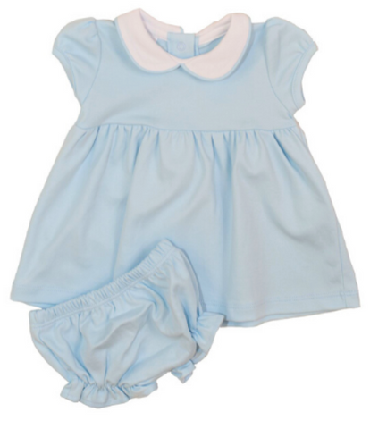 Bambinos Preston Playsuit - Aqua Piped